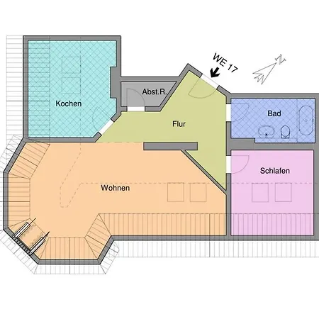 Jordan 2 - Ruhig & Exklusiv 2,5 Zimmer Appartamento